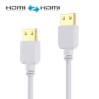 PureLink PureInstall PI0501-010 kabel HDMI z Ethernetem 4K/UHD 18Gbps 1,0m biały EOL