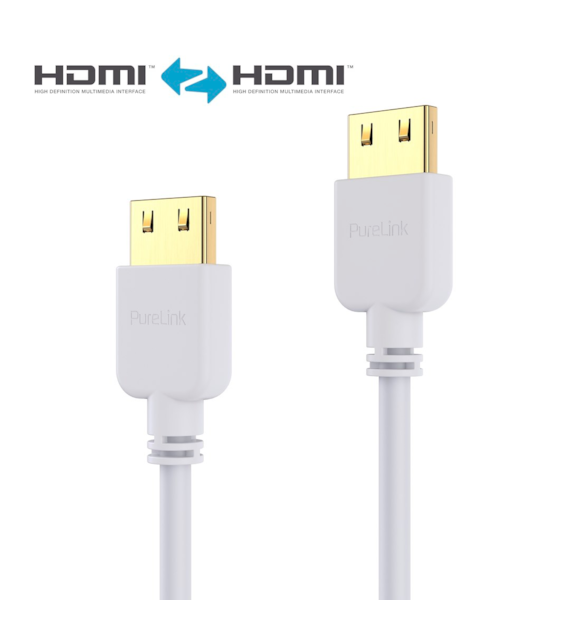 PureLink PureInstall PI0501-010 kabel HDMI z Ethernetem 4K/UHD 18Gbps 1,0m biały EOL