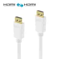 PureLink PureInstall PI1002-005 kabel HDMI 4K/UHD HDR 18Gbps 0,5m biały
