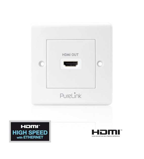 PureLink PureInstall PI100 wtyczka ścienna HDMI 1 gniazdo