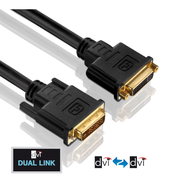 PureLink PureInstall PI4300-010 kabel przedłużający DVI Dual Link 1,0m