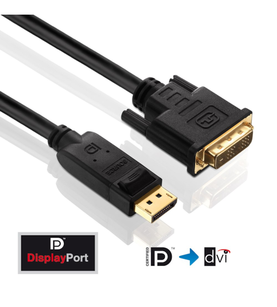 PureLink PureInstall PI5200-150 kabel DisplayPort/DVI 15,0m