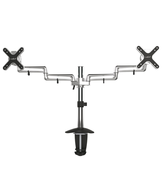 PureLink PureMounts PM-STYLE-DM-23D regulowany uchwyt na biurko dla dwóch monitorów/telewizorów 13-27 