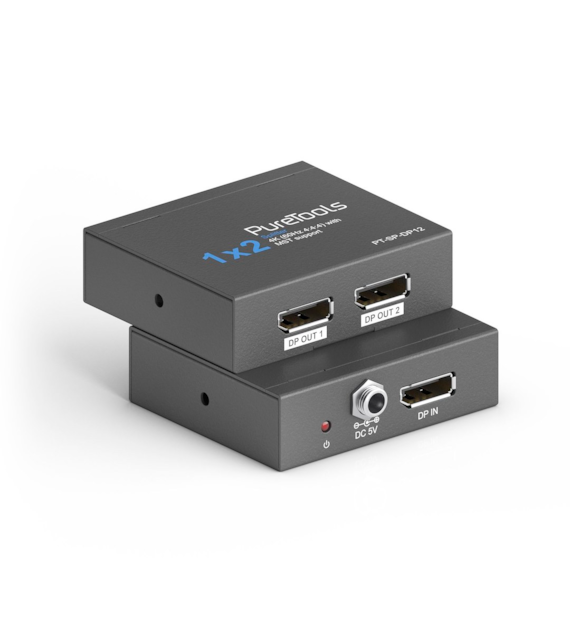 PureLink PureTools PT-SP-DP12 rozdzielacz DisplayPort 1x2 4K 21,6Gbps