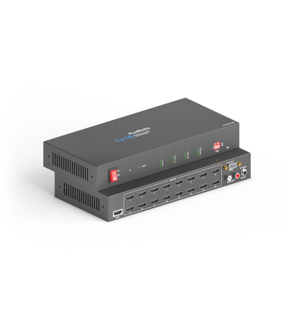 PureLink PureTools PT-SP-HD116DA HDMI rozdzielacz 1x16 EDID 4K/HDR Dolby Vision 18Gbps