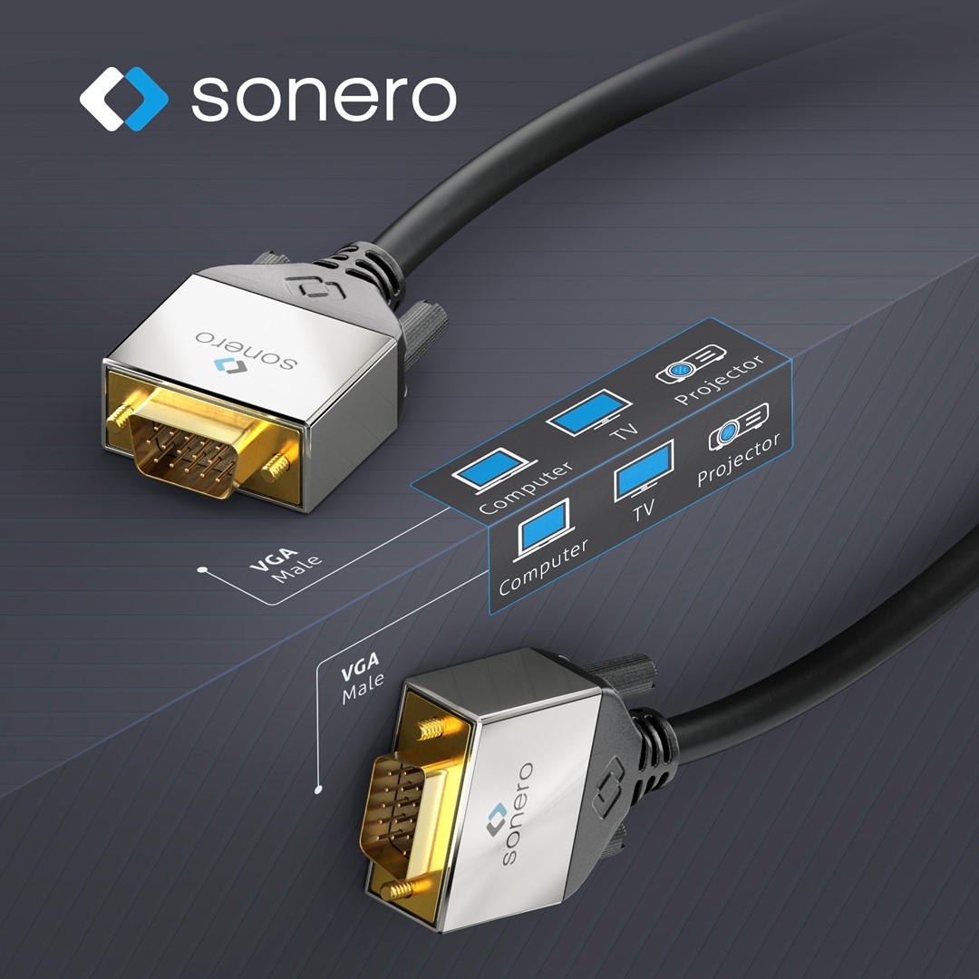 Sonero S-VC000-150 kabel VGA 15,0m