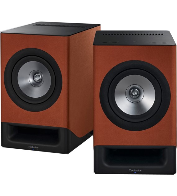 Technics SC-CX700E-T System głośników brązowy