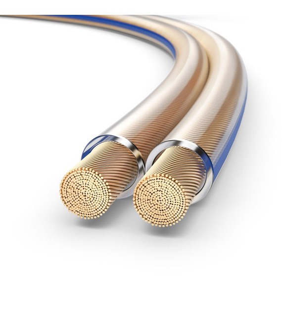 PureLink SESP000-020 przewód głośnikowy OFC 2x1,5mm² 20,0m, przezroczysty