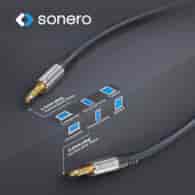 Sonero SAC500-050 mini Jack Audio Stereo kabel 5,0m