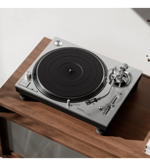 Technics SL-1200GR2ES Gramofon z napędem bezpośrednim srebrny