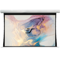 Elite Screens Saker Tab Tension SKT135XHD5-E10 5D CineGrey, pow. robocza 299 x 168cm, czarny top 25cm, 16:9, biała kaseta ekran elektryczny z napinaczami