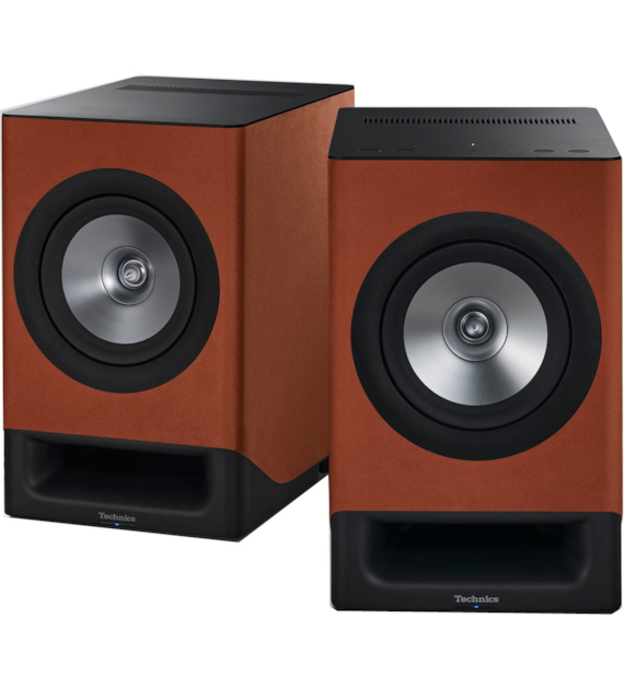 Technics SC-CX700E-T System głośników brązowy