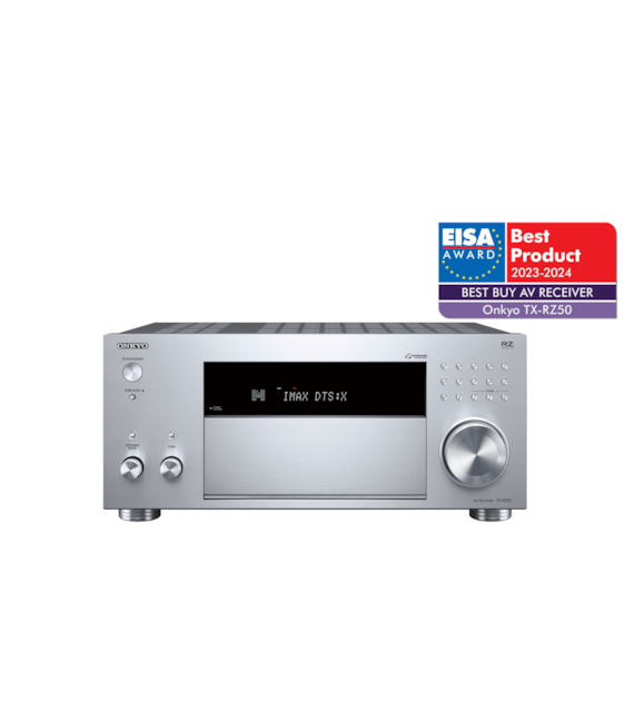 Onkyo TX-RZ50S amplituner audio video srebrny