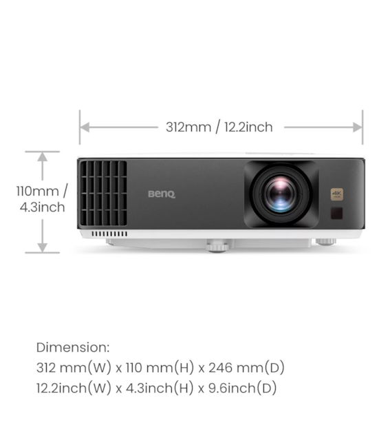 BenQ TK700 projektor 4K UHD do kina domowego
