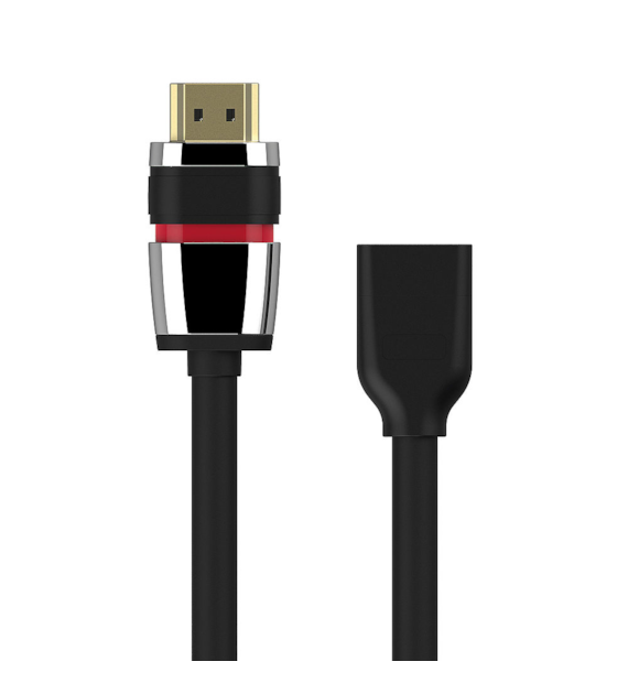 PureLink ULS010 adapter HDMI/HDMI 4K/UHD HDR 18Gbps 0,1m, czarny