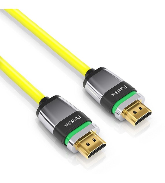 PureLink ULS1020-005 Ultimate kabel HDMI 4K/UHD HDR 18Gbps 0,5m żółty