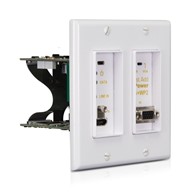 JustAddPower VBS-HDIP-717WP2-W nadajnik ścienny 4K z KVM