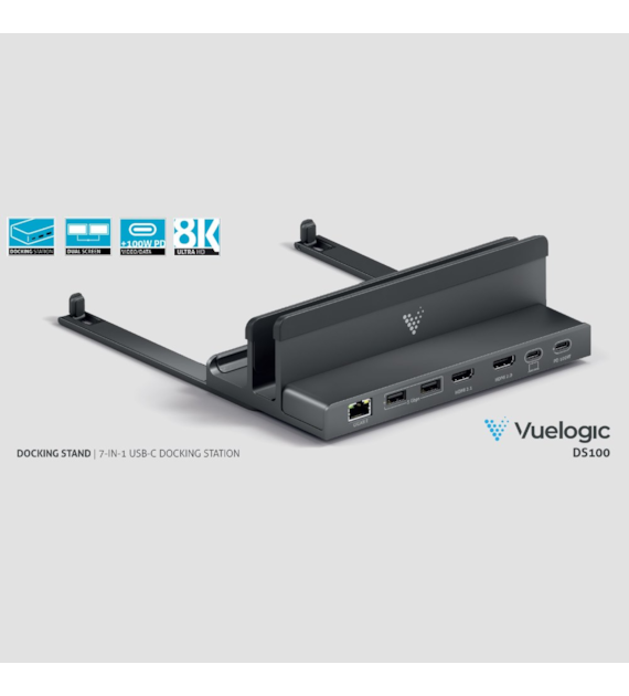 Vuelogic VL-DS100 podstawka dokująca USB-C 7 w 1