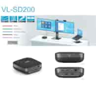 Vuelogic VL-SD200 stacja dokująca z głośnikiem USB-C 10 w 1
