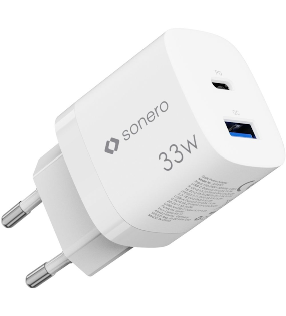 Sonero X-PS121 ładowarka USB-C & USB-A czarna