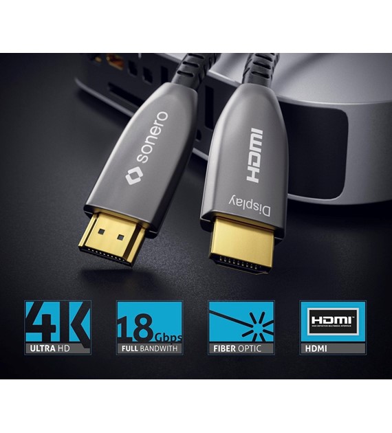 PureLink Sonero XAOC210-150 kabel światłowodowy High Speed HDMI 4K 18Gbps 15,0m