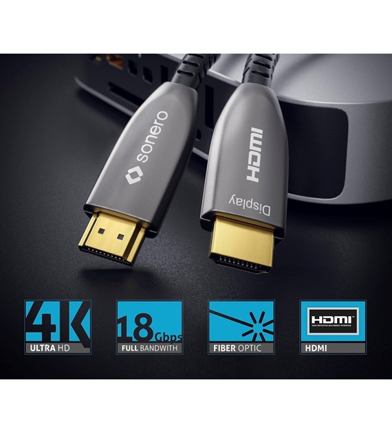 PureLink Sonero XAOC210-250 kabel światłowodowy High Speed HDMI 4K 18Gbps 25,0m