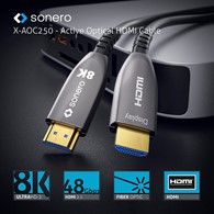 Sonero XAOC250-100 kabel światłowodowy Hybrid HDMI 8K 48Gbps 10,0m
