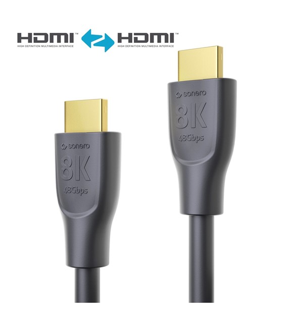 PureLink Sonero XPHC110-005 kabel Premium HDMI 2.1 eARC 8K 48Gbps 0,5m