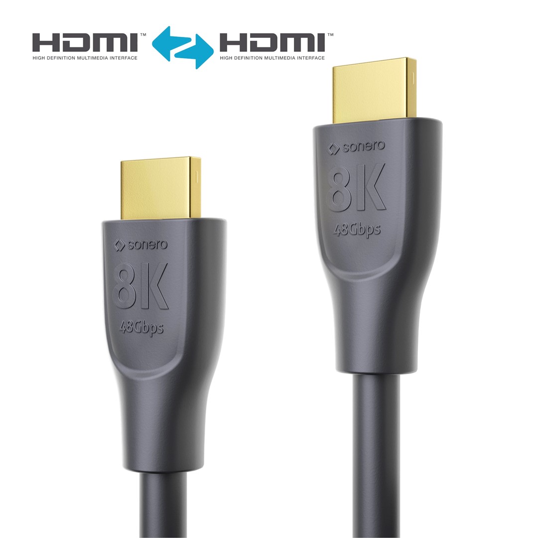 Sonero XPHC110-050 kabel HDMI 2.1 eARC 8K 48Gbps 5,0m