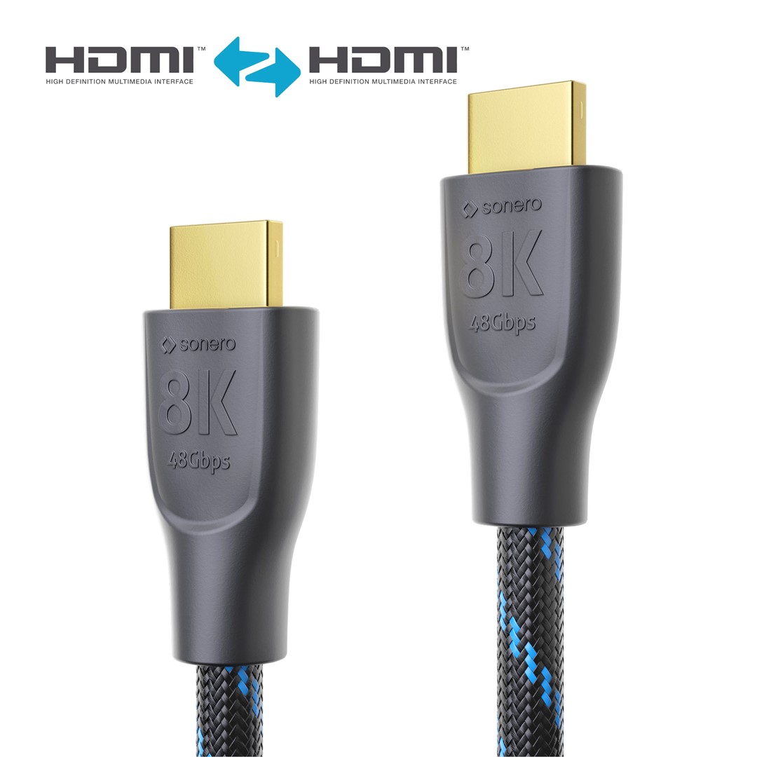 Sonero XPHC111-030 kabel HDMI 2.1 eARC 8K 48Gbps 3,0m