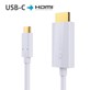 Sonero XUCC011-010 kabel USB-C/HDMI 18Gbps biały 1,0m