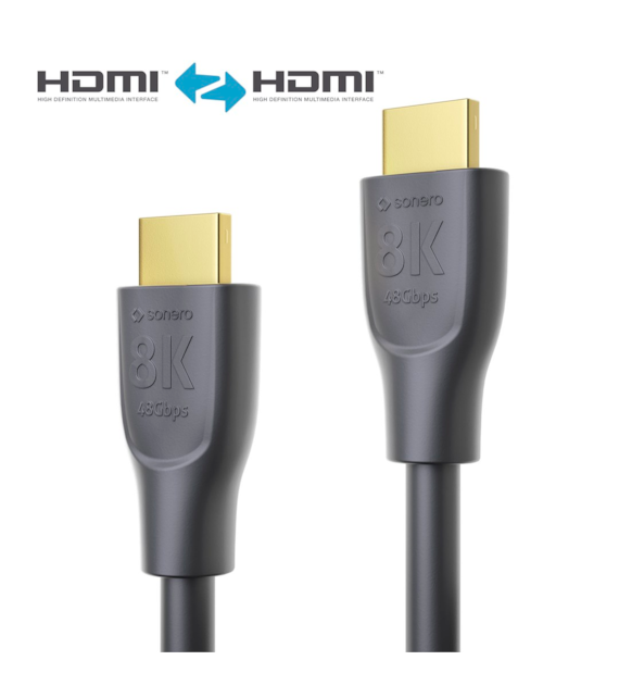 Sonero XPHC110-020 kabel HDMI 2.1 eARC 8K 48Gbps 2,0m